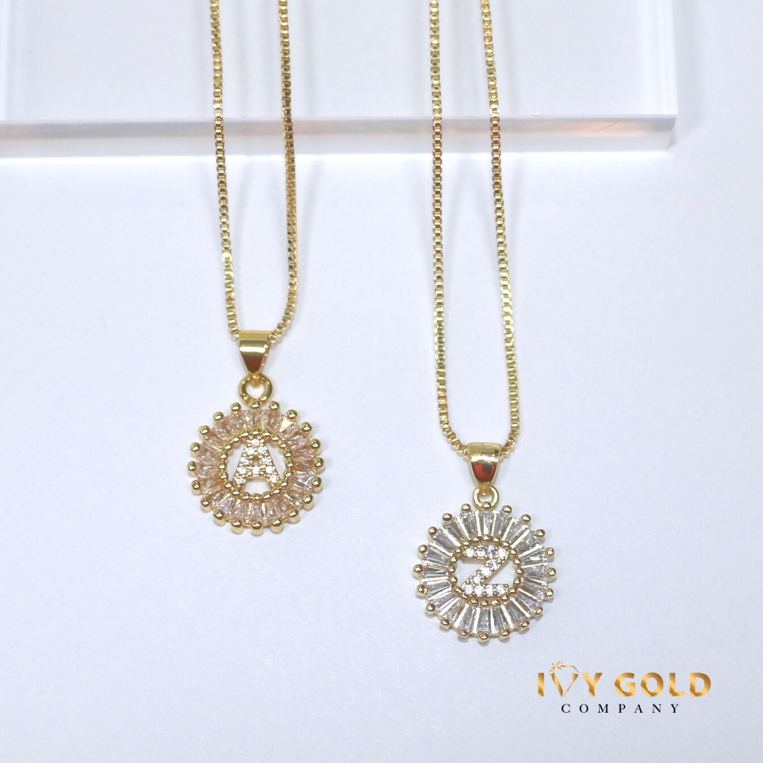 Wholesale 2025 initial necklace
