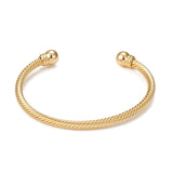 Cable Cuff Bracelet