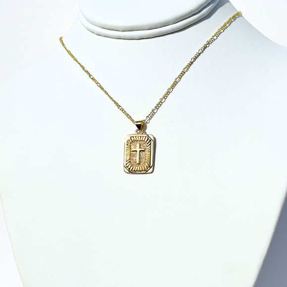 Radiant Faith Pendant Necklace