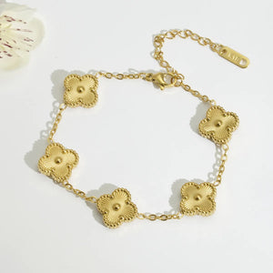 Gold Flower Bracelet