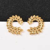 Golden Crown Earrings