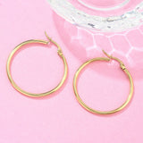 Favor Medium Gold Hoops