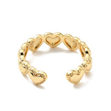 Heart Studded Rings